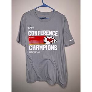 2023 The Nike Tee Kansas City Chiefs Conference Champions Football Shirt XL
